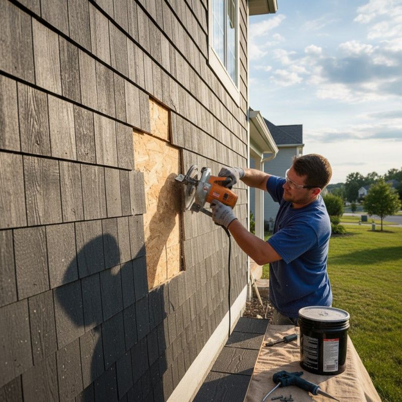Local Siding Repair pros at work
